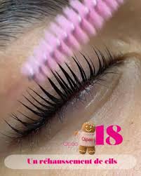 Rehaussement de cils naturel